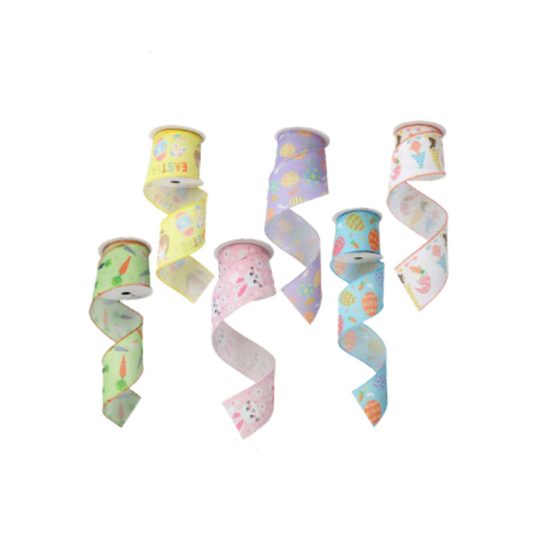 Easter Ribbon 2.7m Assorted