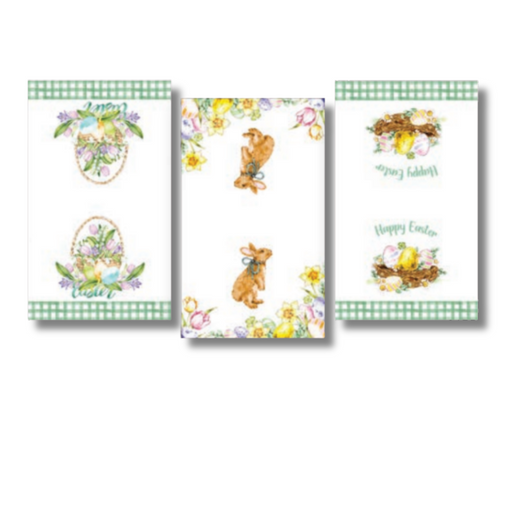 Easter Tea Towel Microfibre Asstorted