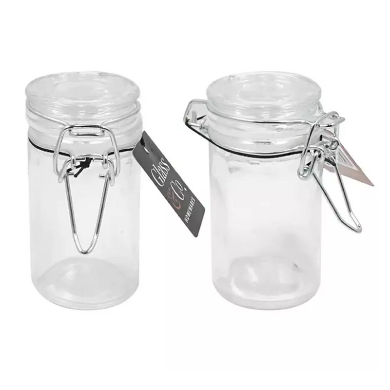 Elle 60Ml Rnd Spice Clip Jar