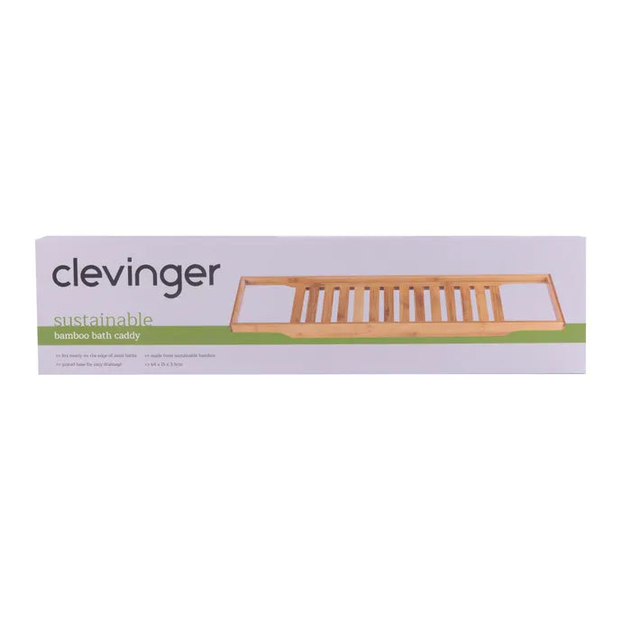 Clevinger Bamboo Bath Caddy 64x15cm