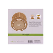 Clevinger 2 Tier Bamboo Lazy Susan 25cm – thumbnail