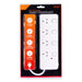 4 Outlet Switched Powerboard With Surge Protection