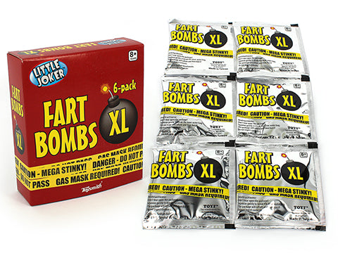 Fart Bombs 6 Packs In Box Made In Taiwan