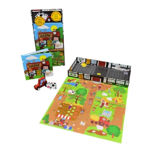 Farm Play Set Jigsaw and Toy