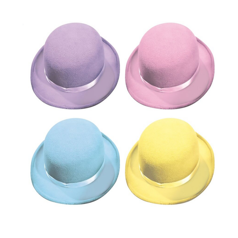 Felt Bowler Hat Assorted
