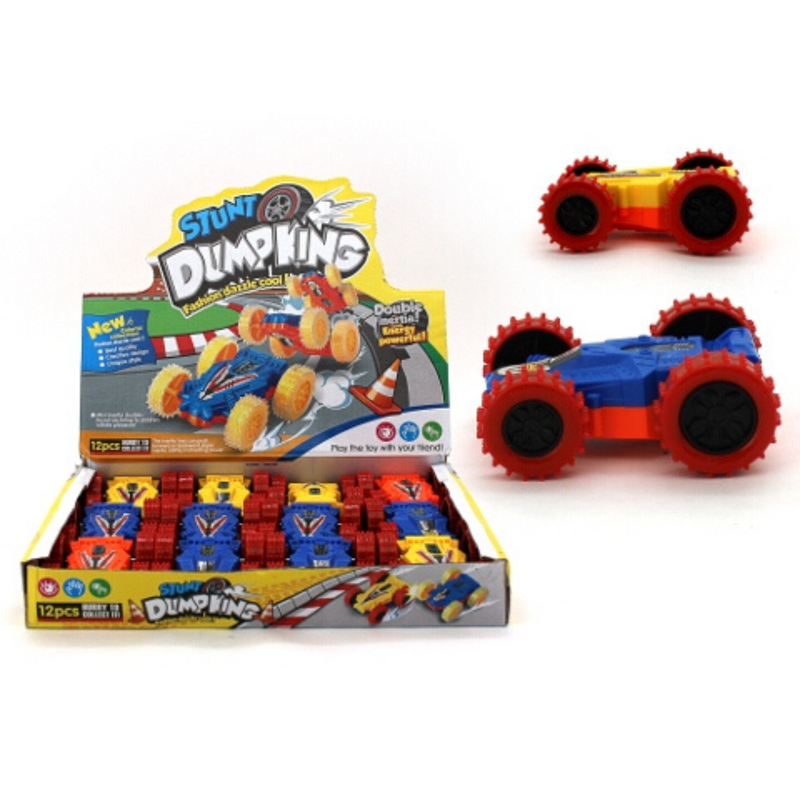 Friction Stunt Flip Car 2Asstd