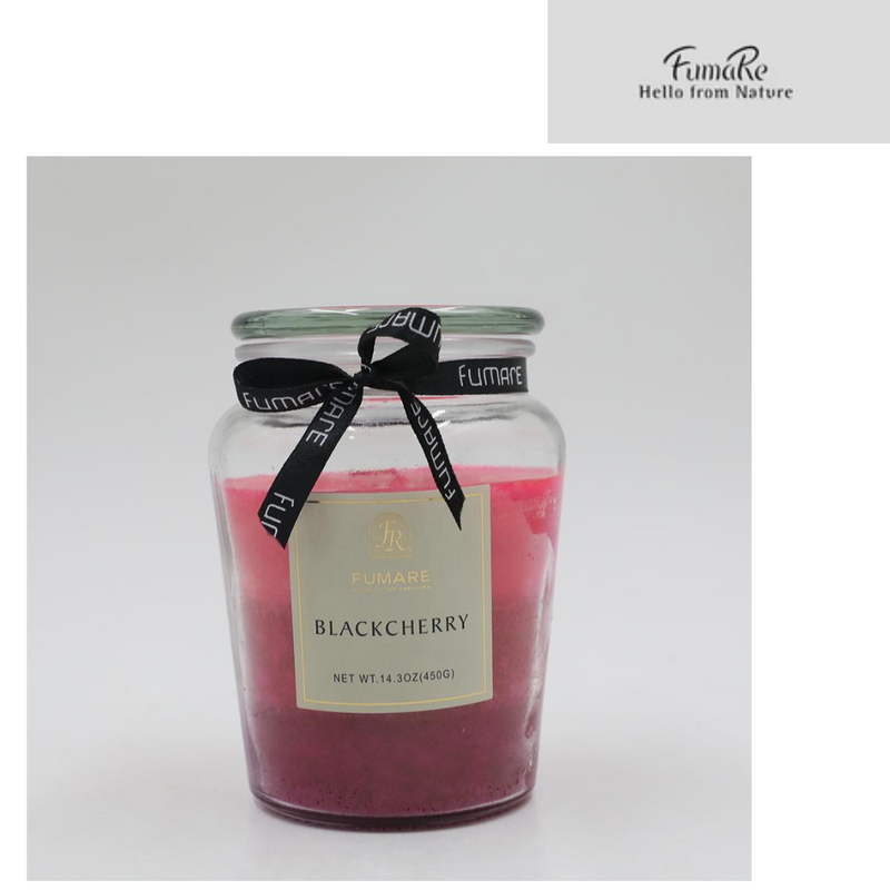 Fumare 15Cm 450G Blackcherry Jar Candle