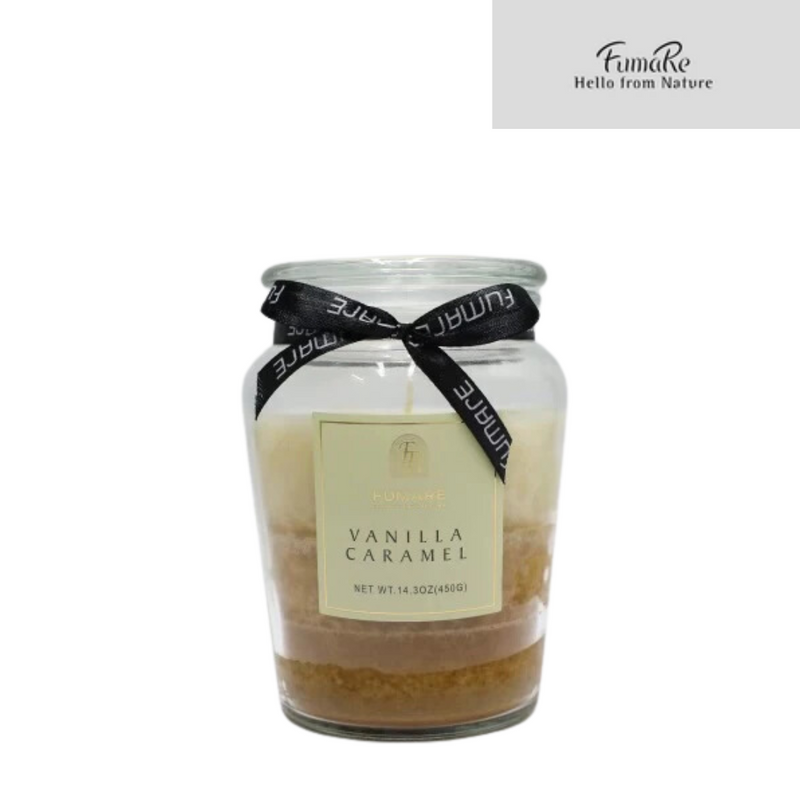 Fumare 15Cm 450G Vanilla & Caramel Jar Candle