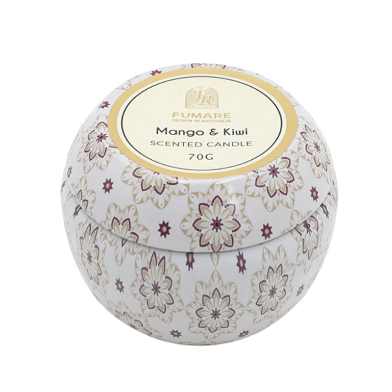 Fumare Tin Candle 70G Cream Mango & Kiwi