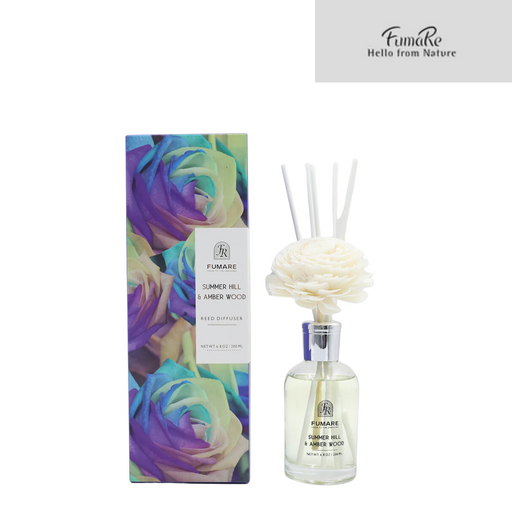 Fumare Diffuser Fragrances Summer Hill and Amber Wood 200Ml Diffuser