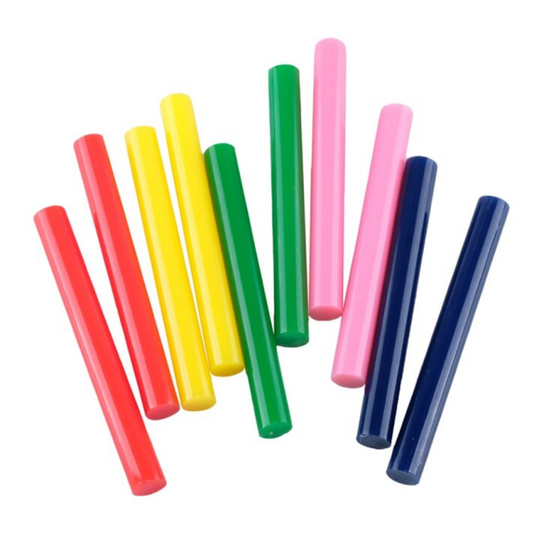 Glue Gun Sticks Coloured Glue 100mm x 7mm 20pc