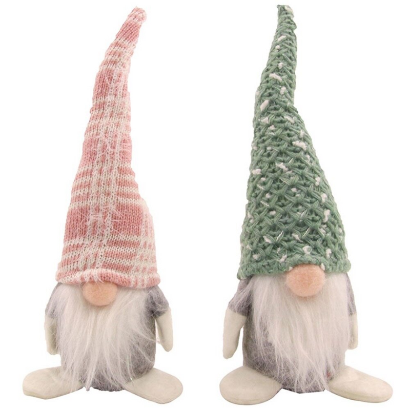 Gnome Christmas 26cm Pink Mint 2 Asstd