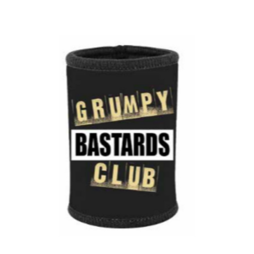 GRUMPY BASTARDS CLUB STUBBIE HOLDER