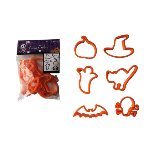 Halloween Cookie Mold Set 6Pk