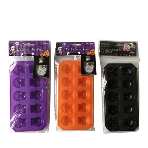 Halloween Ice Cube Tray Asst