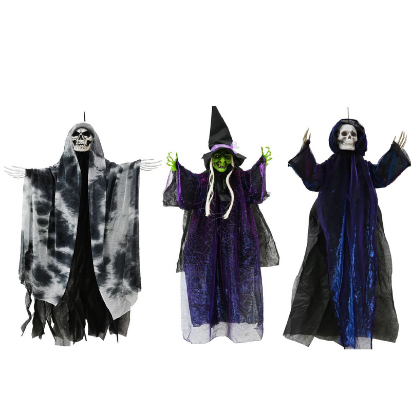 Hanging Halloween Decoration Prop 1.6M 3 Asstd 
