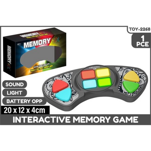 Interactive Memory Game Light Up and Sound Battery Operated