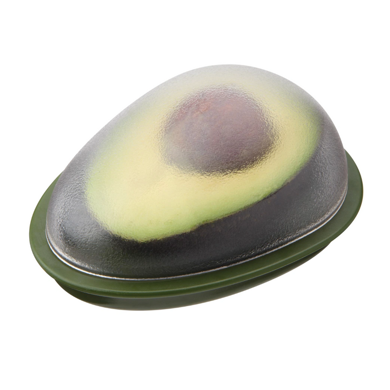 Joie Avocado Pod in green shell design, stores half an avocado, keeps it fresh and protected, size 12.7x9.6x5.7cm