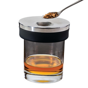 Joie Cocktail Smoker with smoking chamber and wood chips, designed to infuse drinks with rich, smoky flavor. – thumbnail