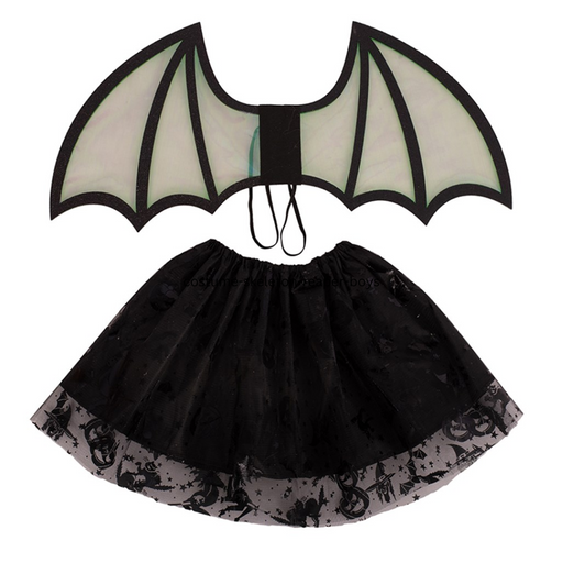 Kids Bat Wing & Tutu