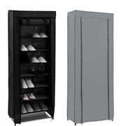 KLOSET 10 TIER SHOE RACKWITH COVER 60X30X160CM 2 ASSTD – thumbnail