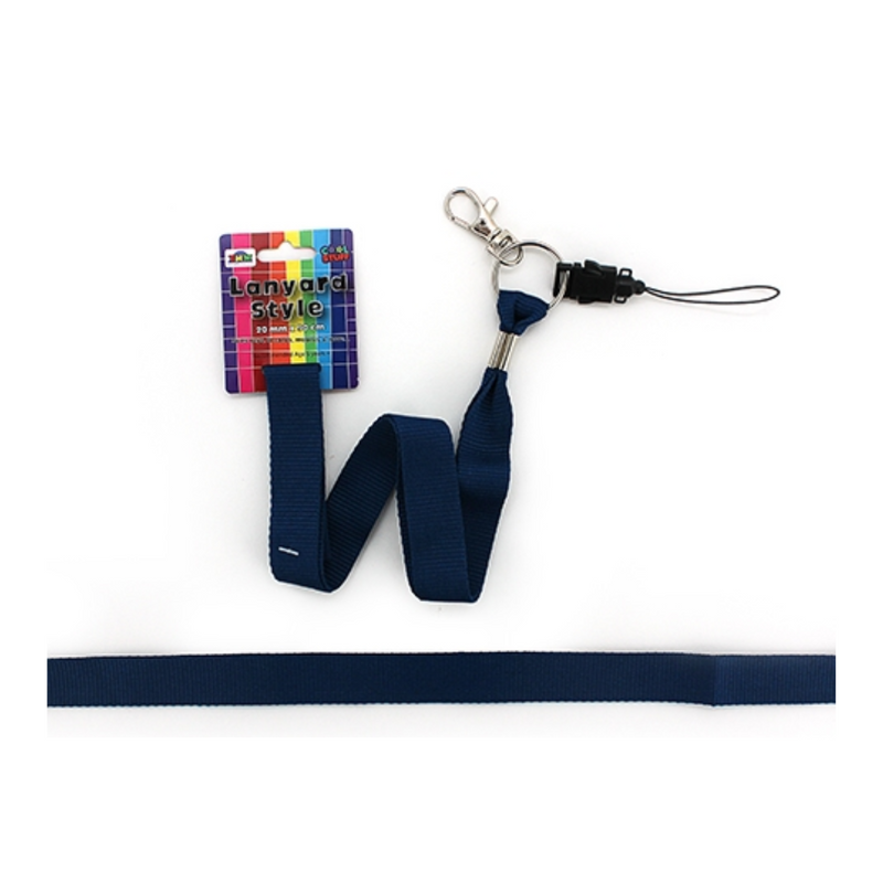 Lanyards Plain Navy Colour