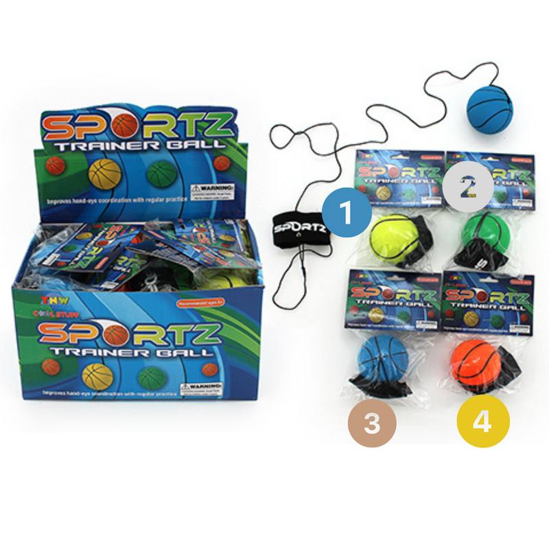 Balls 65Mm Boomerang W/Elastic (4 Asstd)