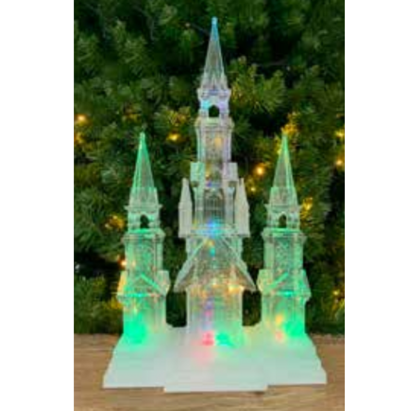 LED Glitter Swirl Cathedral 43