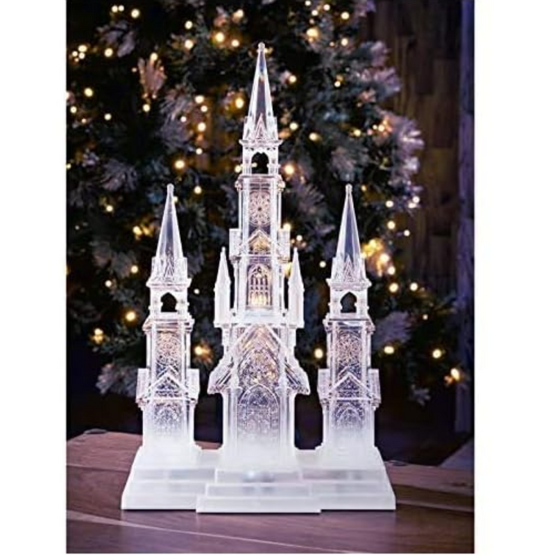 LED Glitter Swirl Cathedral 43