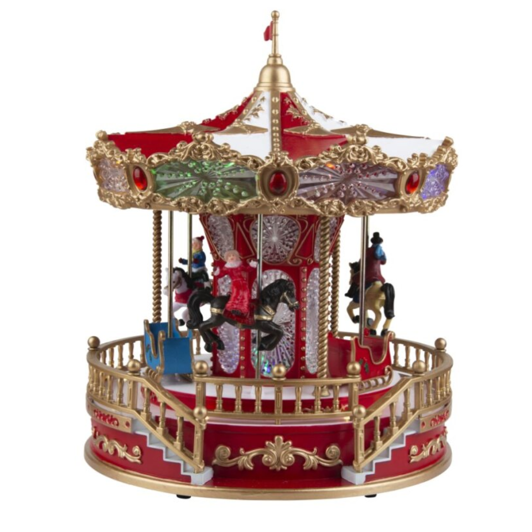 LED Musical Carousel Spin and Flash — Ronis