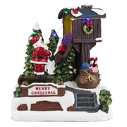 Led Musical Santa Mailbox