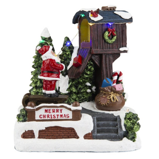 Led Musical Santa Mailbox