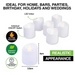 LED Votive 6pk Candles 4.8cmx3.8cm Battery Operated