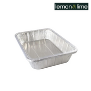  Lemon and Lime Foil Tray 2Pk & 37X27X7Cm