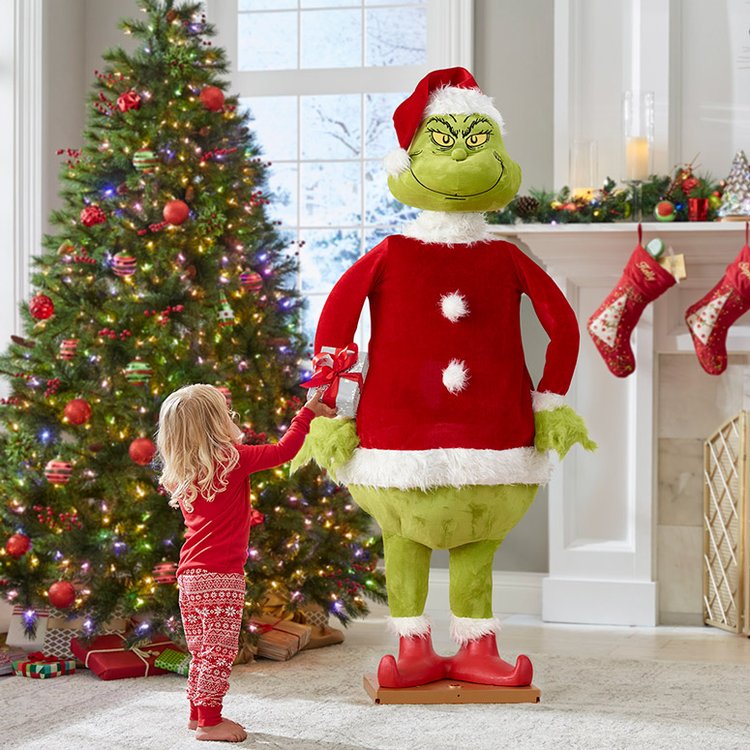 Dr. Seuss Life-Size Animated Grinch 68x58x175cm