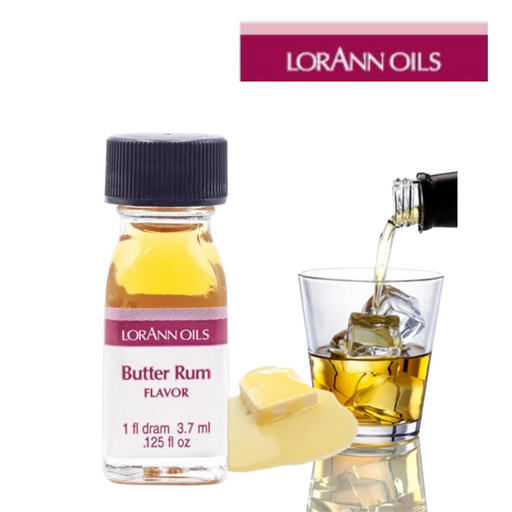 LorAnn Oils Butter Rum Flavour 1 Dram/3.7ml