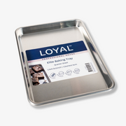 Metal baking tray with Loyal branding – thumbnail