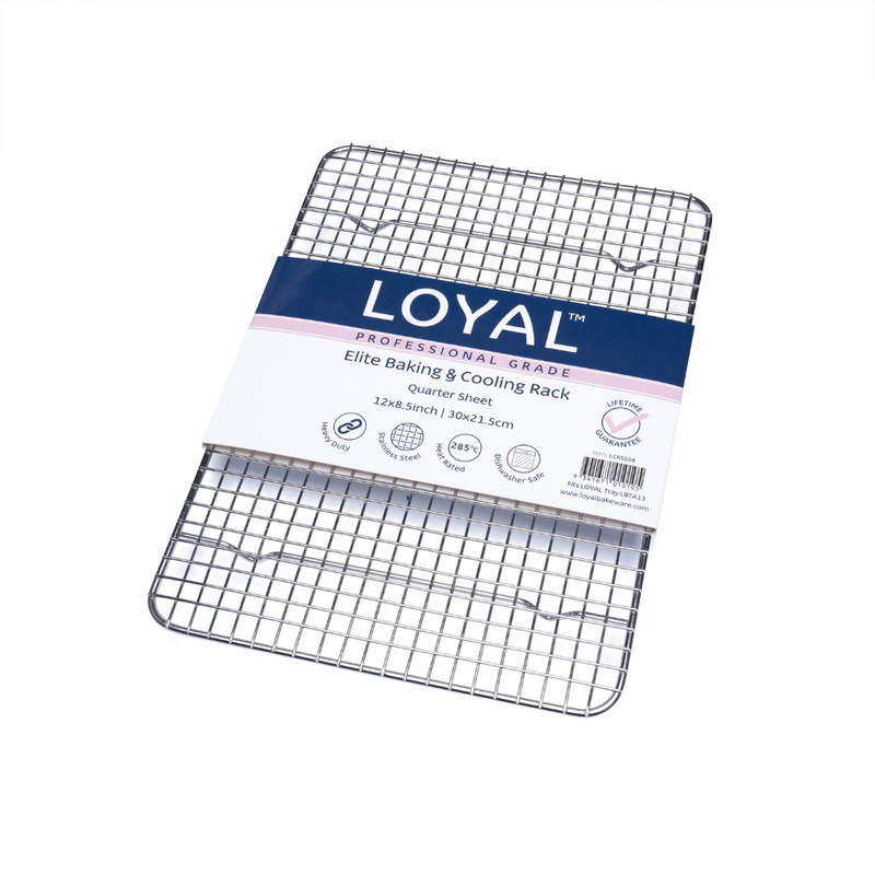 LOYAL Elite Quarter Cooling Rack 30x21.5cm non-stick stainless steel 