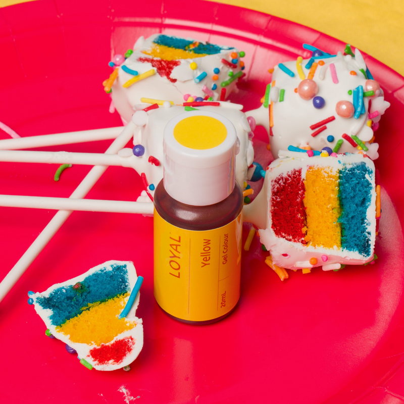 LOYAL Gel Colour Yellow (20ml) Food Colouring