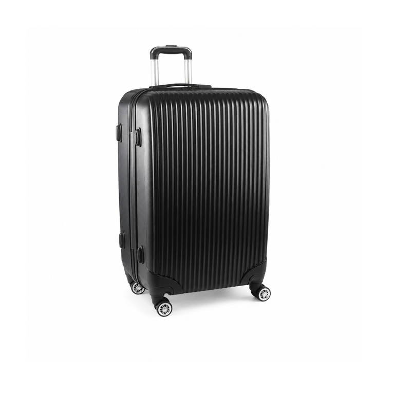 Hard Case Luggage Set of 3 - Black