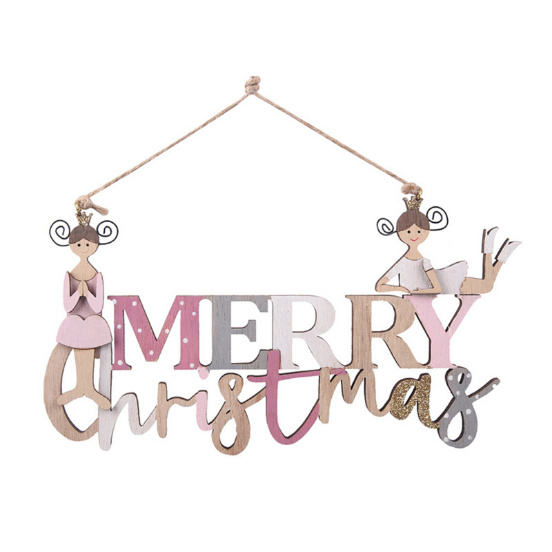 Merry Christmas Sign 22x1x20cm
