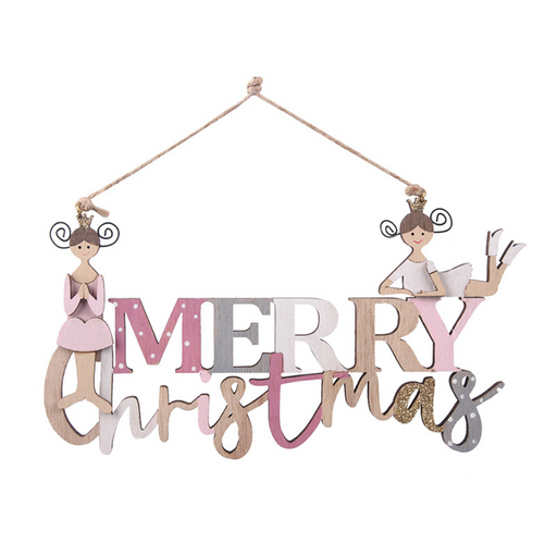 Merry Christmas Sign 22x1x20cm