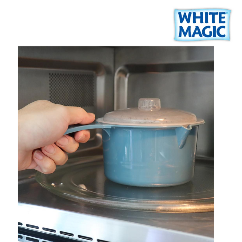 Microwave Saucepan White Magic Ocean Bound