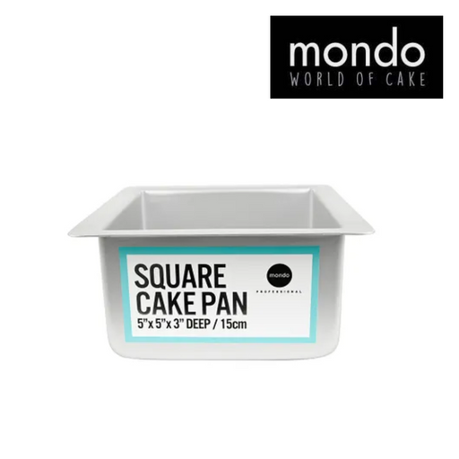 MONDO Pro Square Cake Pan 5in 12.5 x 7.5cm