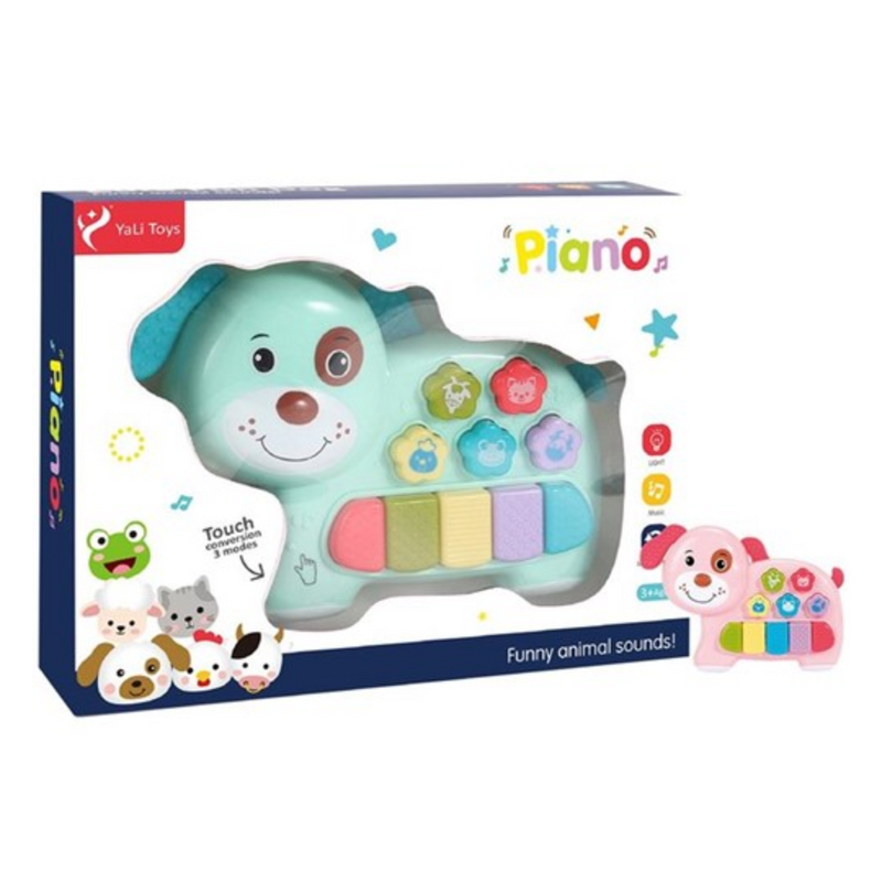 Musical Puppy Piano Batt Operated 14cm