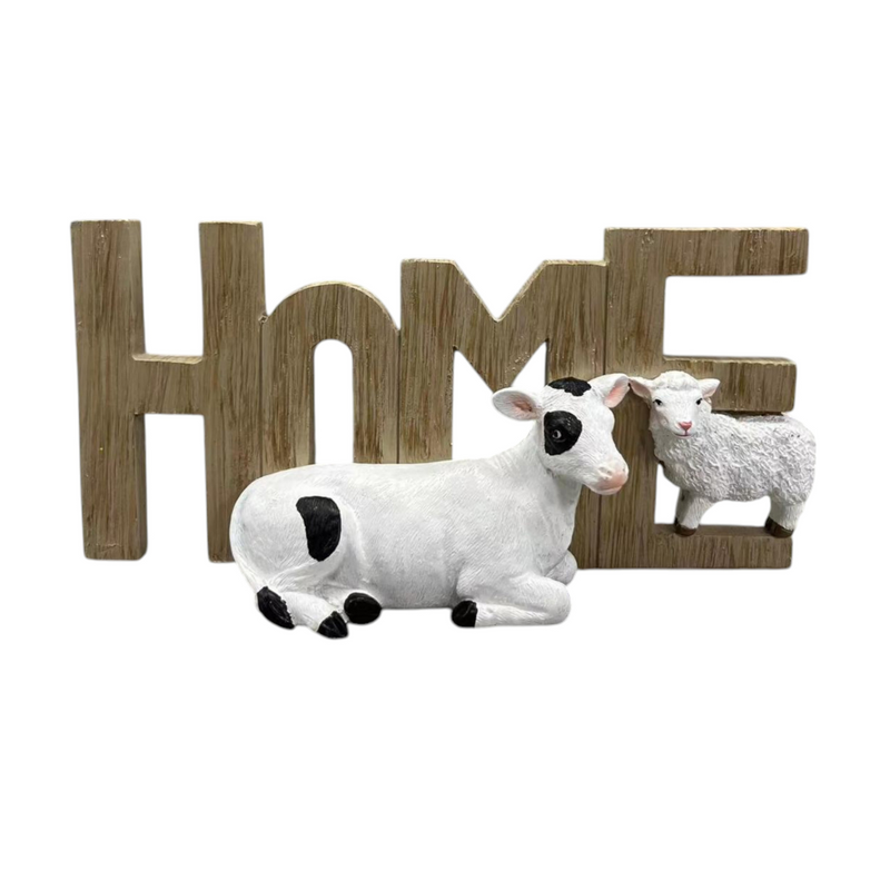 No Place Like Moo 20x5x9cm