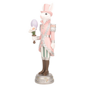 Nutcracker Bunny Polyresin 13x12.5x42.5cm