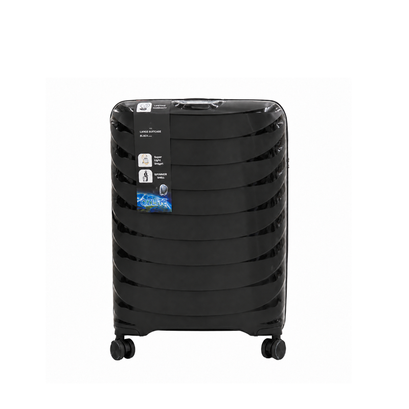 black suitcase