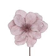 Pale Pink Magnolia W/ Stem 50cm – thumbnail