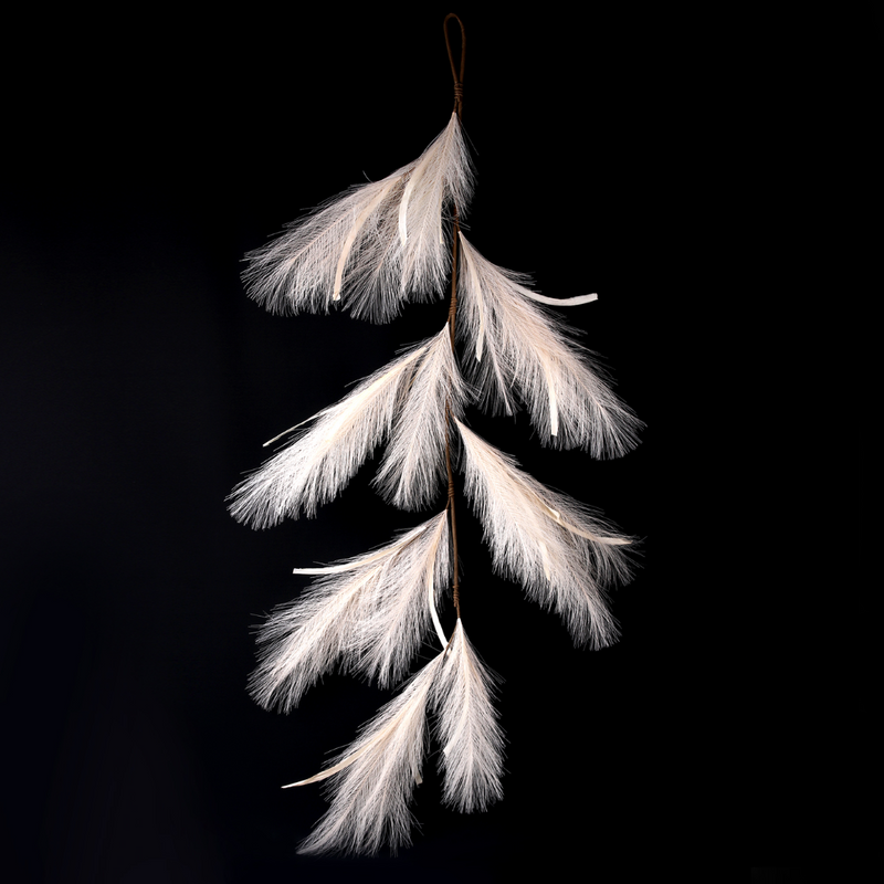 Pampas Grass Garland - Ivory 130Cm